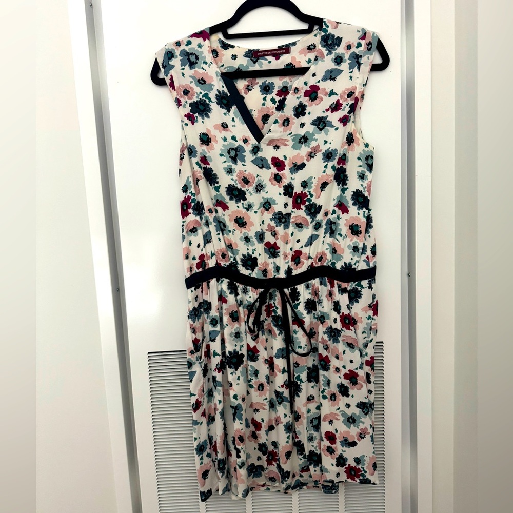 Comptoir Des Cotonniers Floral Sleeveless Dress